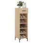 Zapatero madera de ingeniería roble Sonoma 30x35x105 cm de vidaXL, Armarios y almacenamiento - Ref: Foro24-829679, Precio: 71...