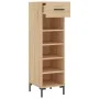 Zapatero madera de ingeniería roble Sonoma 30x35x105 cm de vidaXL, Armarios y almacenamiento - Ref: Foro24-829679, Precio: 71...