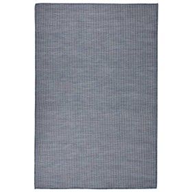 Alfombra de exterior de tejido plano azul 120x170 cm de vidaXL, Alfombras - Ref: Foro24-340795, Precio: 36,77 €, Descuento: %