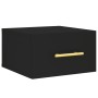 Mesita de noche de pared negro 35x35x20 cm de vidaXL, Taquillas y armarios de almacenamiento - Ref: Foro24-829790, Precio: 42...