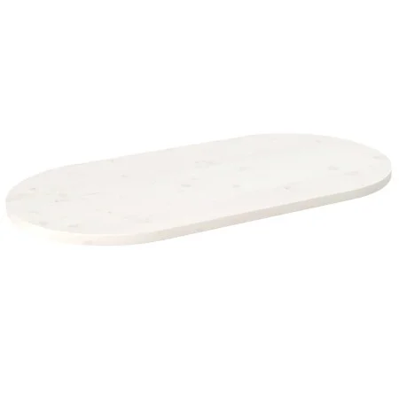 Oval table top solid white pine wood 110x55x2.5 cm by vidaXL, Table tops - Ref: Foro24-824366, Price: 78,59 €, Discount: %