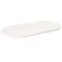Oval table top solid white pine wood 110x55x2.5 cm by vidaXL, Table tops - Ref: Foro24-824366, Price: 78,59 €, Discount: %