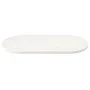 Oval table top solid white pine wood 110x55x2.5 cm by vidaXL, Table tops - Ref: Foro24-824366, Price: 78,59 €, Discount: %