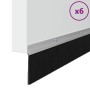 Sellos de cepillo de puerta atornillables 6 pcs Plateado 100 cm en Materiales de construcción | Comprar online en Foru.es