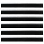 Sellos de cepillo de puerta atornillables 6 pcs Plateado 100 cm en Materiales de construcción | Comprar online en Foru.es