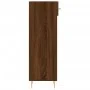 Zapatero madera de ingeniería roble marrón 30x35x105 cm de vidaXL, Armarios y almacenamiento - Ref: Foro24-829667, Precio: 55...