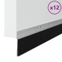 Sellos de cepillo de puerta atornillables 12 pcs Plateado en Materiales de construcción | Comprar online en Foru.es