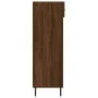 Zapatero madera de ingeniería roble marrón 60x35x105 cm de vidaXL, Armarios y almacenamiento - Ref: Foro24-829635, Precio: 58...