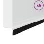 Sellos de cepillo para puertas autoadhesivos 6 pcs 100 cm en Materiales de construcción | Comprar online en Foru.es