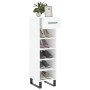 Zapatero madera de ingeniería blanco 30x35x105 cm de vidaXL, Armarios y almacenamiento - Ref: Foro24-829700, Precio: 63,42 €,...