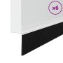 Sellos de cepillo para puertas autoadhesivos 6 pcs 100 cm en Materiales de construcción | Comprar online en Foru.es