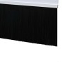 Sellos de cepillo para puertas autoadhesivos 12 pcs 100 cm en Materiales de construcción | Comprar online en Foru.es