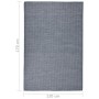 Alfombra de exterior de tejido plano azul 120x170 cm de vidaXL, Alfombras - Ref: Foro24-340795, Precio: 36,77 €, Descuento: %