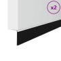 Sellos de cepillo para puertas autoadhesivos 2 pcs 100 cm en Materiales de construcción | Comprar online en Foru.es