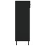 Zapatero madera de ingeniería negro 60x35x105 cm de vidaXL, Armarios y almacenamiento - Ref: Foro24-829629, Precio: 78,35 €, ...