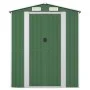 Cobertizo de jardín acero galvanizado verde 192x191x223 cm de vidaXL, Cobertizos - Ref: Foro24-3147427, Precio: 297,99 €, Des...