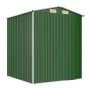 Cobertizo de jardín acero galvanizado verde 192x191x223 cm de vidaXL, Cobertizos - Ref: Foro24-3147427, Precio: 297,99 €, Des...