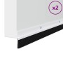 Sellos de cepillo de puerta atornillables 2 pcs 100 cm en Materiales de construcción | Comprar online en Foru.es