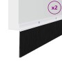 Sellos de cepillo de puerta atornillables 2 pcs 100 cm en Materiales de construcción | Comprar online en Foru.es