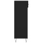 Zapatero madera de ingeniería negro 60x35x105 cm de vidaXL, Armarios y almacenamiento - Ref: Foro24-829605, Precio: 73,70 €, ...