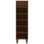 Zapatero madera de ingeniería roble marrón 30x35x105 cm de vidaXL, Armarios y almacenamiento - Ref: Foro24-829707, Precio: 48...