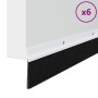 Sellos de cepillo de puerta atornillables 6 pcs 100 cm en Materiales de construcción | Comprar online en Foru.es
