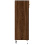 Zapatero madera de ingeniería roble marrón 30x35x105 cm de vidaXL, Armarios y almacenamiento - Ref: Foro24-829675, Precio: 55...