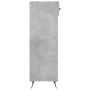 Zapatero madera de ingeniería gris hormigón 30x35x105 cm de vidaXL, Armarios y almacenamiento - Ref: Foro24-829648, Precio: 4...