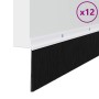 Sellos de cepillo de puerta atornillables 12 pcs 100 cm en Materiales de construcción | Comprar online en Foru.es
