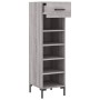 Zapatero madera de ingeniería gris Sonoma 30x35x105 cm de vidaXL, Armarios y almacenamiento - Ref: Foro24-829682, Precio: 44,...