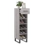Zapatero madera de ingeniería gris Sonoma 30x35x105 cm de vidaXL, Armarios y almacenamiento - Ref: Foro24-829706, Precio: 46,...