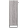 Zapatero madera de ingeniería gris Sonoma 30x35x105 cm de vidaXL, Armarios y almacenamiento - Ref: Foro24-829706, Precio: 46,...