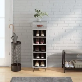 Zapatero madera de ingeniería gris Sonoma 30x35x105 cm de vidaXL, Armarios y almacenamiento - Ref: Foro24-829650, Precio: 42,...