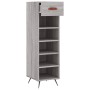 Zapatero madera de ingeniería gris Sonoma 30x35x105 cm de vidaXL, Armarios y almacenamiento - Ref: Foro24-829650, Precio: 57,...