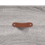Mesitas de noche de pared 2 uds color gris Sonoma 35x35x20 cm de vidaXL, Taquillas y armarios de almacenamiento - Ref: Foro24...
