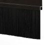 Sellos de cepillo para puertas autoadhesivos 6 pcs Negro 100 cm en Materiales de construcción | Comprar online en Foru.es