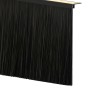 Sellos de cepillo para puertas autoadhesivos 6 pcs Negro 100 cm en Materiales de construcción | Comprar online en Foru.es