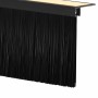 Sellos de cepillo para puertas autoadhesivos 6 pcs Negro 100 cm en Materiales de construcción | Comprar online en Foru.es