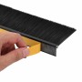 Sellos de cepillo para puertas autoadhesivos 6 pcs Negro 100 cm en Materiales de construcción | Comprar online en Foru.es