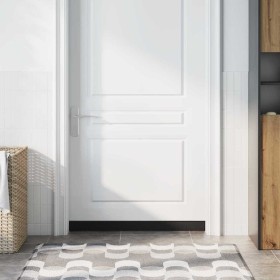 Sellos de cepillo para puertas autoadhesivos 12 pcs Negro en Materiales de construcción | Comprar online en Foru.es