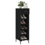 Zapatero madera de ingeniería negro 30x35x105 cm de vidaXL, Armarios y almacenamiento - Ref: Foro24-829677, Precio: 73,45 €, ...