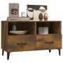 Mueble para TV madera contrachapada roble ahumado 80x36x50 cm de vidaXL, Muebles TV - Ref: Foro24-817492, Precio: 71,63 €, De...