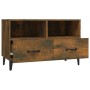 Mueble para TV madera contrachapada roble ahumado 80x36x50 cm de vidaXL, Muebles TV - Ref: Foro24-817492, Precio: 71,63 €, De...