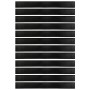 Sellos de cepillo de puerta atornillables 12 pcs Negro 100 cm en Materiales de construcción | Comprar online en Foru.es
