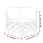 Juego muebles de jardín 4 piezas y cojines madera maciza teca de vidaXL, Conjuntos de jardín - Ref: Foro24-3100868, Precio: 8...