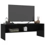 Mueble para TV madera contrachapada negro 120x40x40 cm de vidaXL, Muebles TV - Ref: Foro24-800037, Precio: 56,31 €, Descuento: %