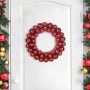 Coronas de Bolas de Navidad 2 pcs Rojo 33 x 33 x 7 cm en Decoración Festiva y Estacional | Comprar online en Foru.es