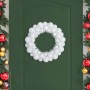 Coronas de Bolas de Navidad 2 pcs 33 x 33 x 7 cm Poliestireno en Decoración Festiva y Estacional | Comprar online en Foru.es