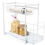 Hi Cajonera de 2 niveles blanco de HI, Organizadores de armarios de cocina - Ref: Foro24-423935, Precio: 54,28 €, Descuento: %