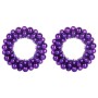 Coronas de Bolas de Navidad 2 pcs Lila 33 x 33 x 7 cm en Decoración Festiva y Estacional | Comprar online en Foru.es
